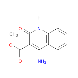 3-Quinolinecarboxylic acid, 4-amino-1,2-dihydro-2-oxo-, methyl ester
