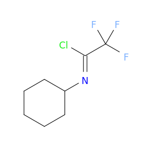Ethanimidoyl chloride, N-cyclohexyl-2,2,2-trifluoro-, (1Z)-