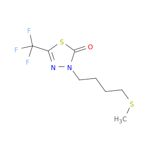 1,3,4-Thiadiazol-2(3H)-one, 3-[4-(methylthio)butyl]-5-(trifluoromethyl)-