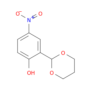 2-(1,3-dioxan-2-yl)-4-nitro-phenol