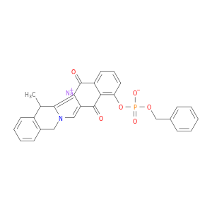 磷酸,单体(苯甲基)单体(5,8,13,14-四氢-14-甲基-8,13-dioxobenz[5,6]Isoindolo[2,1-B]异喹啉-9-基)酯,钠盐