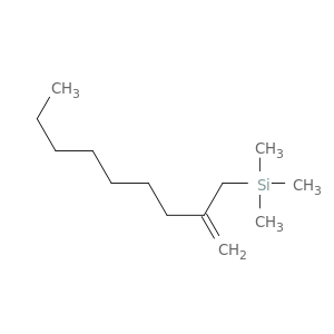 Silane, trimethyl(2-methylenenonyl)-