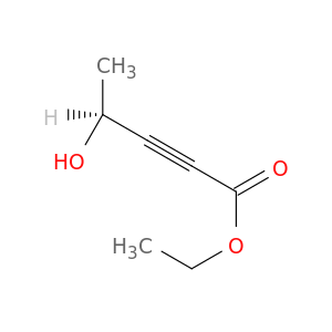 2-Pentynoic acid, 4-hydroxy-, ethyl ester, (4S)-