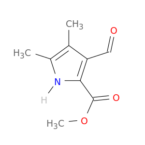 1H-Pyrrole-2-carboxylic acid, 3-formyl-4,5-dimethyl-, methyl ester