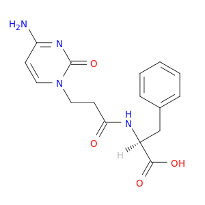 L-Phenylalanine, N-[3-(4-amino-2-oxo-1(2H)-pyrimidinyl)-1-oxopropyl]-