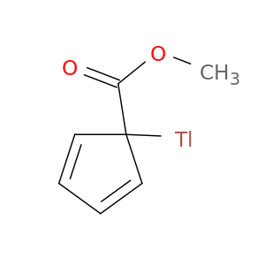 Thallium, [1-(methoxycarbonyl)-2,4-cyclopentadien-1-yl]-