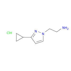 2-(3-Cyclopropyl-1H-pyrazol-1-yl)ethanamine hydrochloride