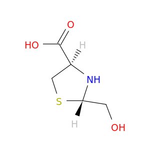 4-Thiazolidinecarboxylicacid, 2-(hydroxymethyl)-, (2S-trans)- (9CI)