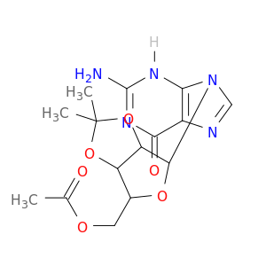 [2-(2-amino-6-oxo-3H-purin-9-yl)-7,7-dimethyl-3,6,8-trioxabicyclo[3.3.0]oct-4-yl]methyl acetate