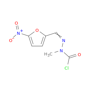 Hydrazinecarbonyl chloride, methyl[(5-nitro-2-furanyl)methylene]-