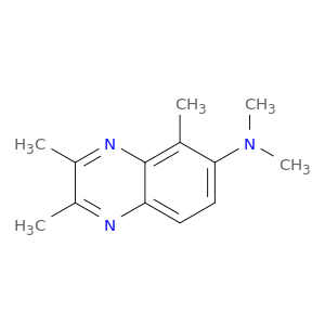 6-Quinoxalinamine,N,N,2,3,5-pentamethyl-