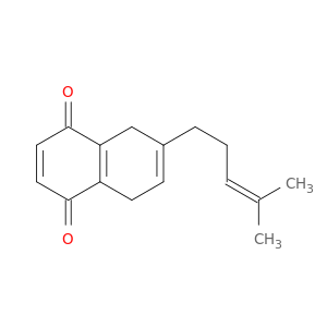 1,4-Naphthalenedione, 5,8-dihydro-6-(4-methyl-3-pentenyl)-