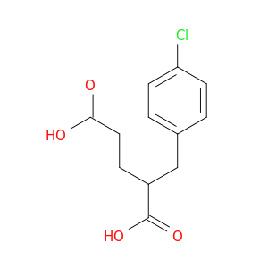 2-[(4-Chlorophenyl)methyl]pentanedioic Acid