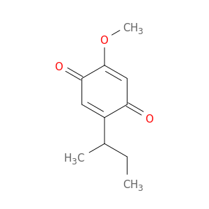 2,5-Cyclohexadiene-1,4-dione, 2-methoxy-5-(1-methylpropyl)-