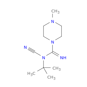 N-CYANO-4-METHYL-N-TERT-BUTYL-PIPERAZINE-1-CARBOXIMIDAMIDE