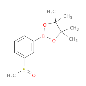 3-甲基亚磺酰基苯硼酸频那醇酯