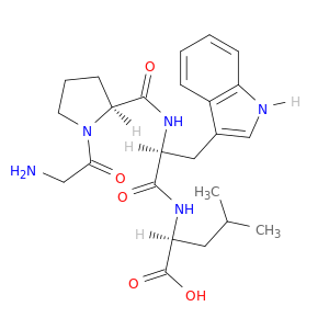 L-Leucine, N-[N-(1-glycyl-L-prolyl)-L-tryptophyl]-