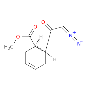 3-Cyclohexene-1-carboxylic acid, 6-(diazoacetyl)-, methyl ester, cis-