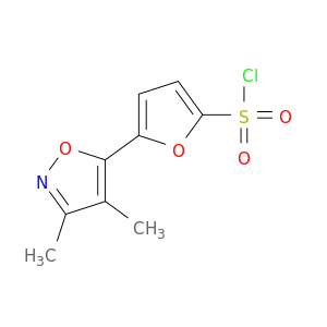 5-(3,4-Dimethylisoxazol-5-yl)furan-2-sulfonyl chloride