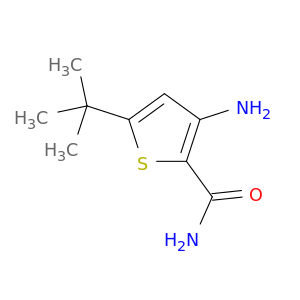 3-氨基-5-叔丁基噻吩-2-甲酰胺