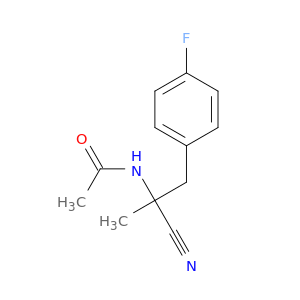 N-{1-氰基-1-[(4-氟苯基)甲基]乙基}乙酰胺