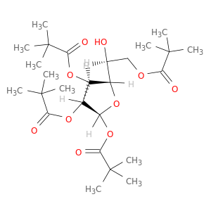 (2S,3R,4S,5S)-5-((S)-1-羟基-2-(新戊酰氧基)乙基)四氢呋喃-2,3,4-三基三(2,2-二甲基丙酸酯)