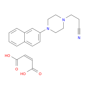 3-(4-NAPHTHALEN-2-YLPIPERAZIN-1-YL)PROPANENITRILE MALEATE