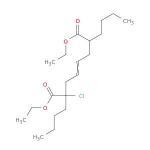 4-Octenedioic acid, 2,7-dibutyl-2-chloro-, diethyl ester