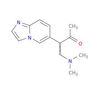 3-Buten-2-one, 4-(dimethylamino)-3-imidazo[1,2-a]pyridin-6-yl-