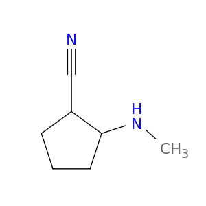 2-(methylamino)cyclopentane-1-carbonitrile