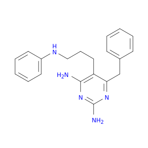2,4-Pyrimidinediamine,5-[3-(phenylamino)propyl]-6-(phenylmethyl)-