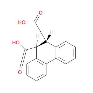 9,10-Phenanthrenedicarboxylicacid, 9,10-dihydro-, trans- (8CI,9CI)