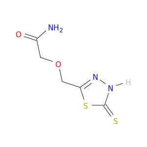 Acetamide, 2-[(4,5-dihydro-5-thioxo-1,3,4-thiadiazol-2-yl)methoxy]-