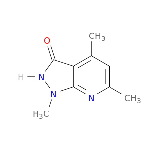 1,4,6-三甲基-1H,2H,3H-吡唑并[3,4-B]吡啶-3-酮
