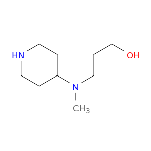 3-[methyl(piperidin-4-yl)amino]propan-1-ol