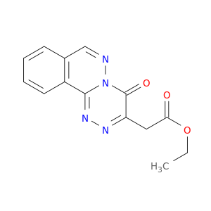 4H-[1,2,4]Triazino[3,4-a]phthalazine-3-acetic acid, 4-oxo-, ethyl ester