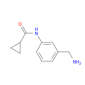 N-[3-(氨基甲基)苯基]环丙烷羧酰胺