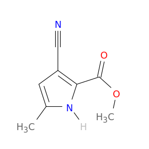 1H-Pyrrole-2-carboxylic acid, 3-cyano-5-methyl-, methyl ester