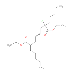 4-Octenedioic acid, 2-chloro-2,7-dipentyl-, diethyl ester