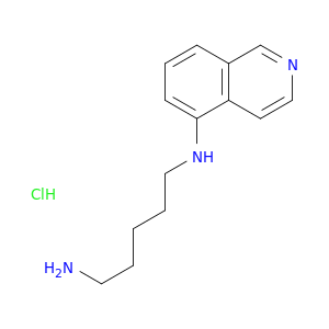 1,5-Pentanediamine, N-5-isoquinolinyl-, hydrochloride
