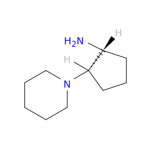 Cyclopentanamine, 2-(1-piperidinyl)-, cis-