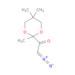 Ethanone, 2-diazo-1-(2,5,5-trimethyl-1,3-dioxan-2-yl)-