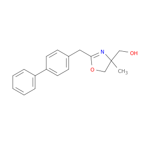 2-((1,1'-BIPHENYL)-4-YLMETHYL)-4,5-DIHYDRO-4-METHYL-4-OXAZOLEMETHANOL