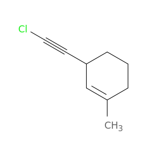 Cyclohexene, 3-(chloroethynyl)-1-methyl-