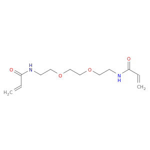 2-Propenamide, N,N'-[1,2-ethanediylbis(oxy-2,1-ethanediyl)]bis-