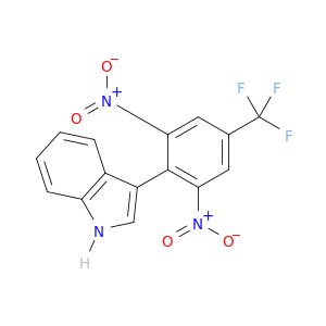 1H-Indole, 3-[2,6-dinitro-4-(trifluoromethyl)phenyl]-