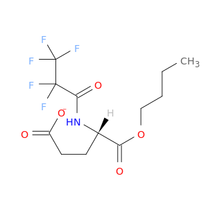 Glutamic acid, N-(2,2,3,3,3-pentafluoro-1-oxopropyl)-, 1-butyl ester