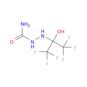 Hydrazinecarboxamide,2-[2,2,2-trifluoro-1-hydroxy-1-(trifluoromethyl)ethyl]-