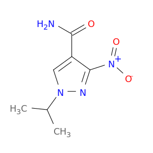 1H-Pyrazole-4-carboxamide, 1-(1-methylethyl)-3-nitro-