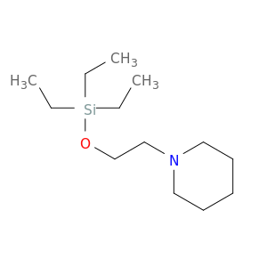 1-{2-[(triethylsilyl)oxy]ethyl}piperidine